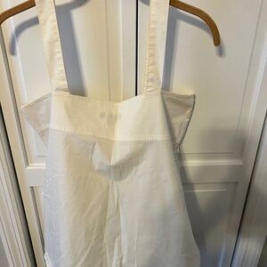 White Asymmetrical Blouse